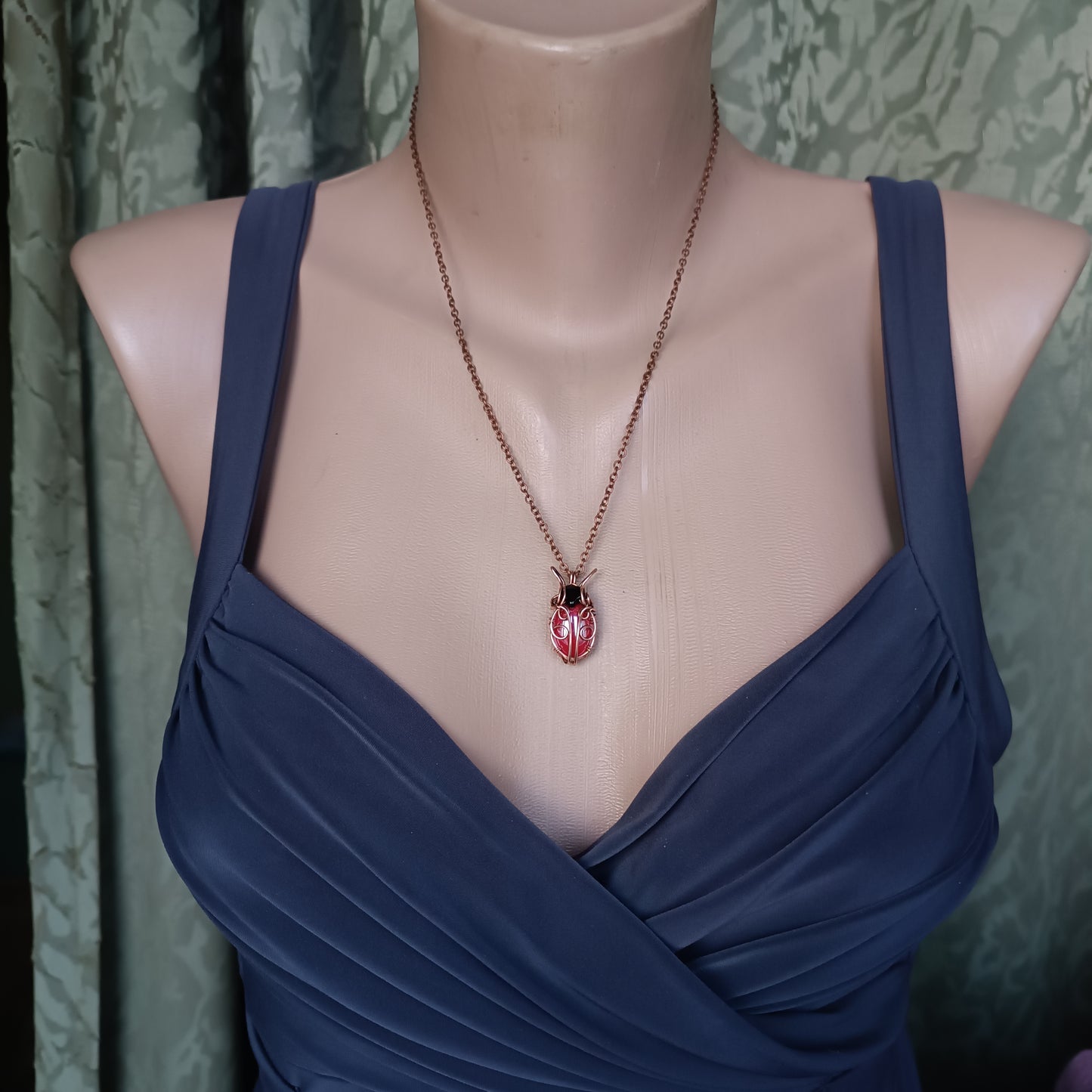 Madame Ladybug pendant.