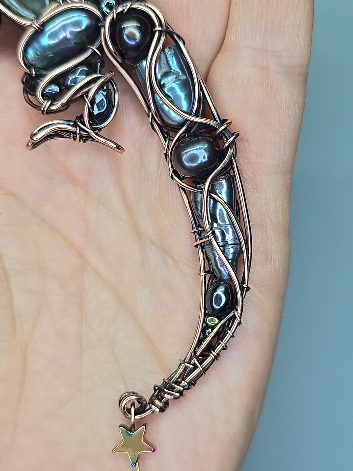 Midnight whisper. Dragon necklace
