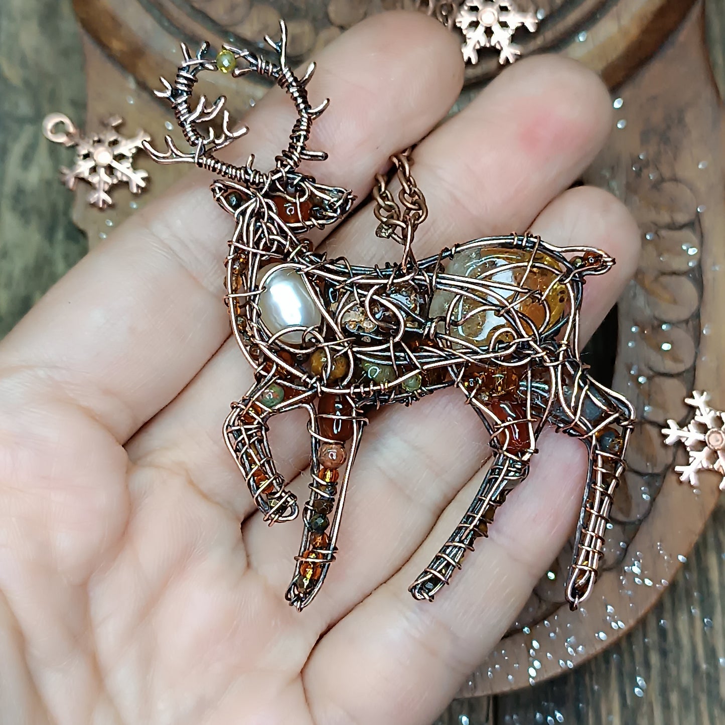 Stag pendant