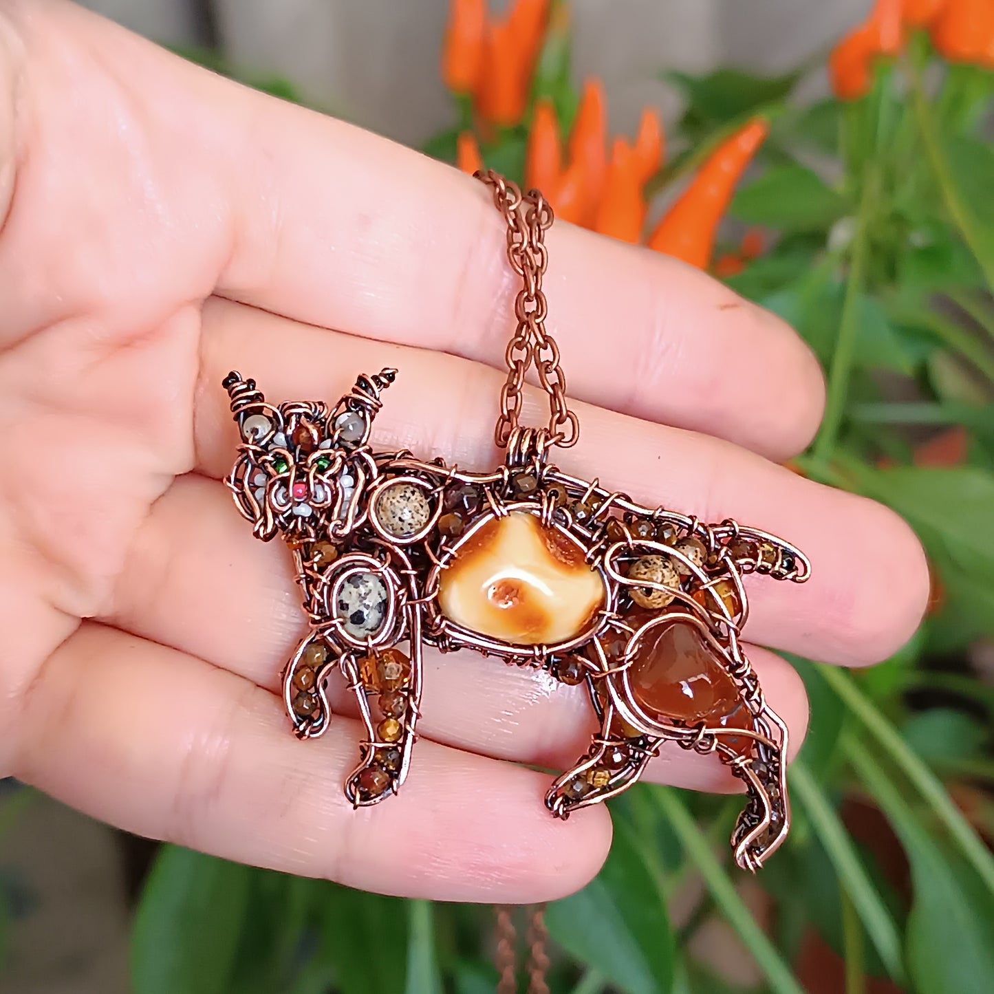 Lynx charm. Gorgeous and absolutely unique!