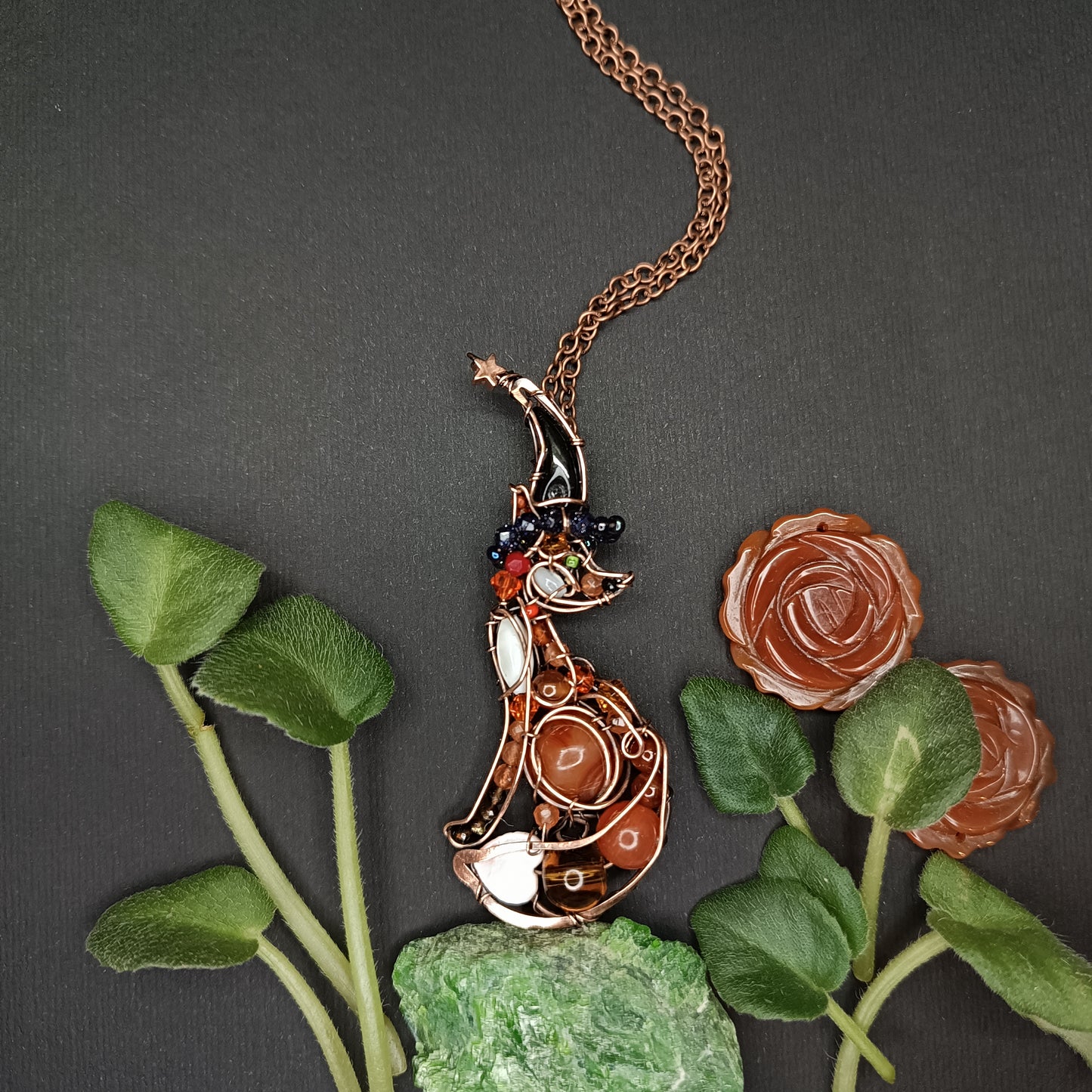 Foxy wizard charm