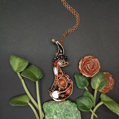 Foxy wizard charm