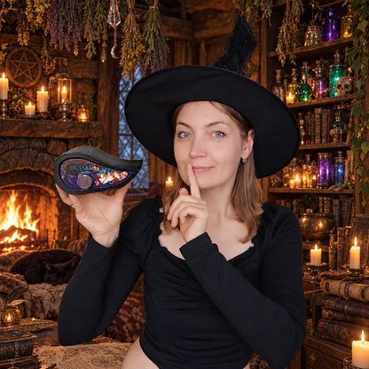"Magic Halloween". Jewelry box for your secrets and trinkets 🐈‍⬛🐉🔮