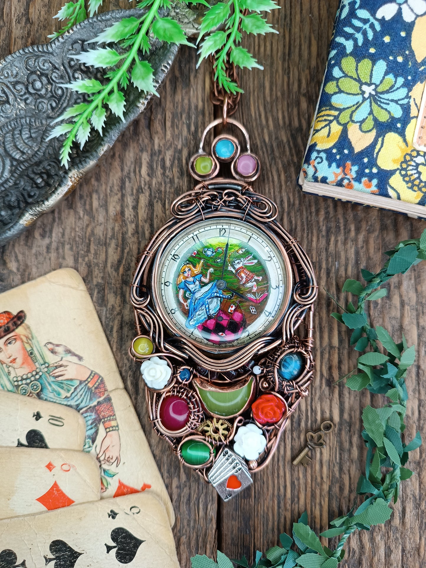 The story about cards, rabbits, hats and roses!