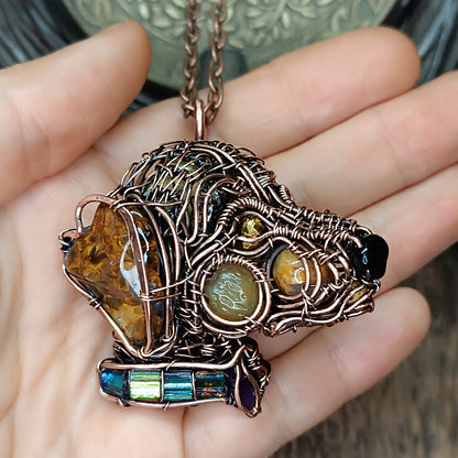 Yello lab necklace