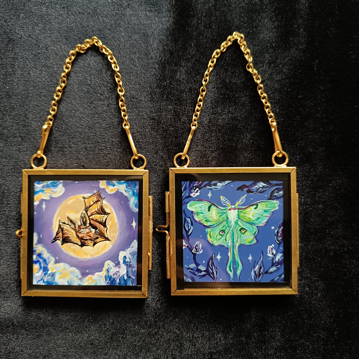 Magic Halloween paintings.🖼️🖼️