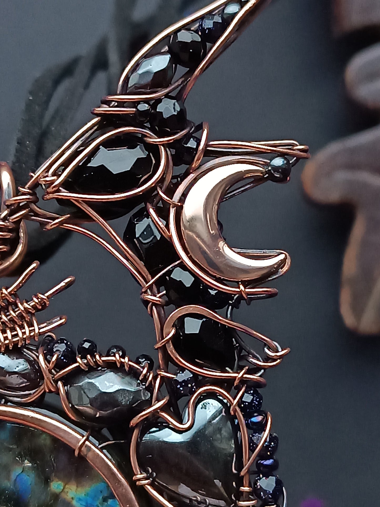 Wizard of the blue moon. Dragon necklace