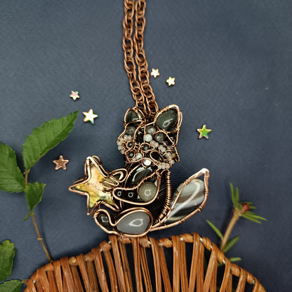 Raccoon and the star.