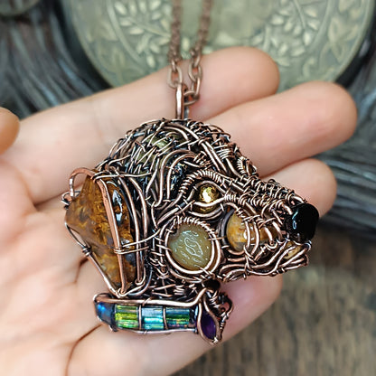 Yello lab necklace