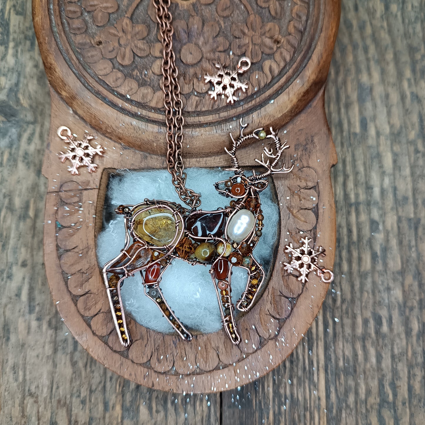 Stag pendant