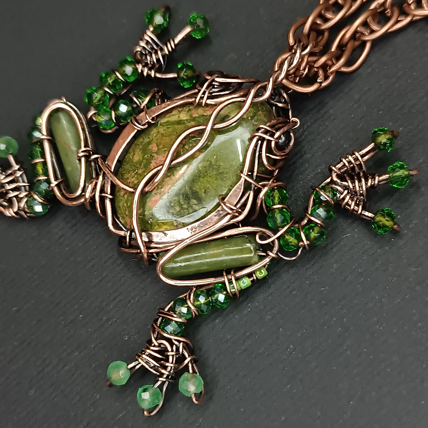 Toad pendant