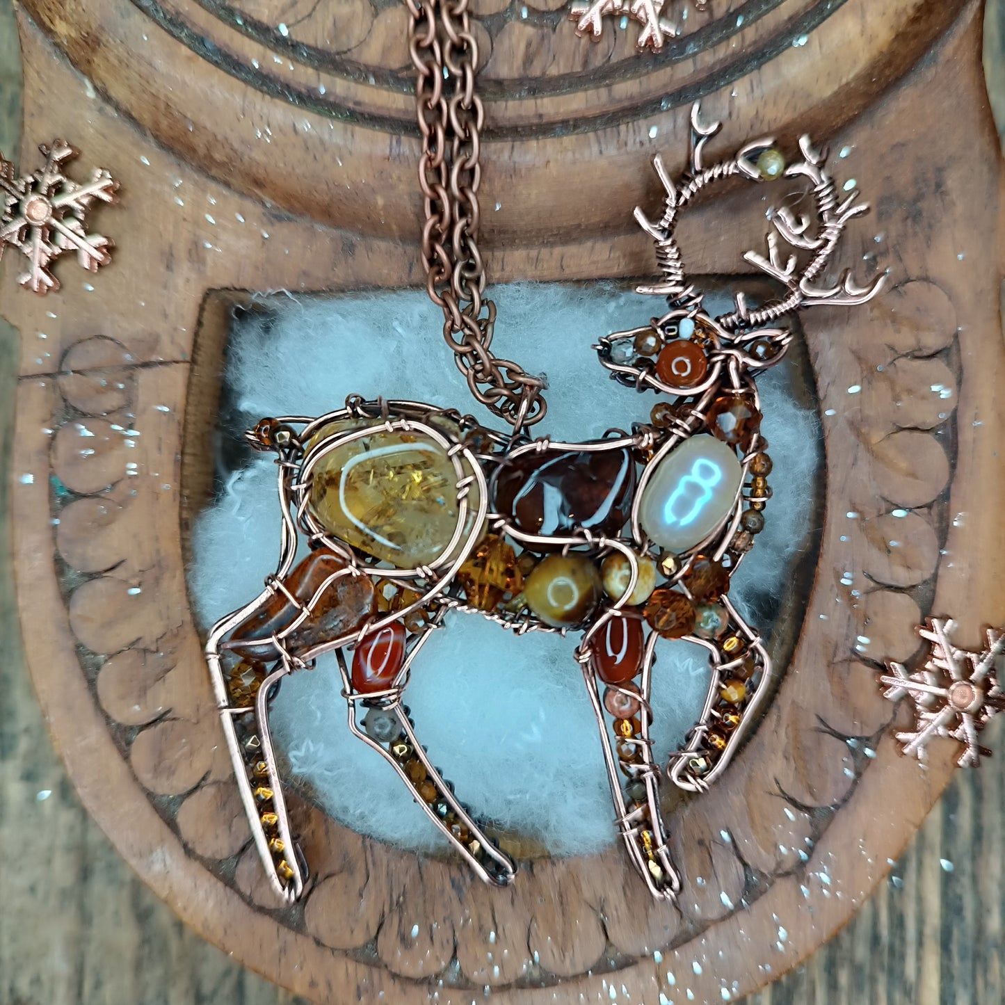 Stag pendant