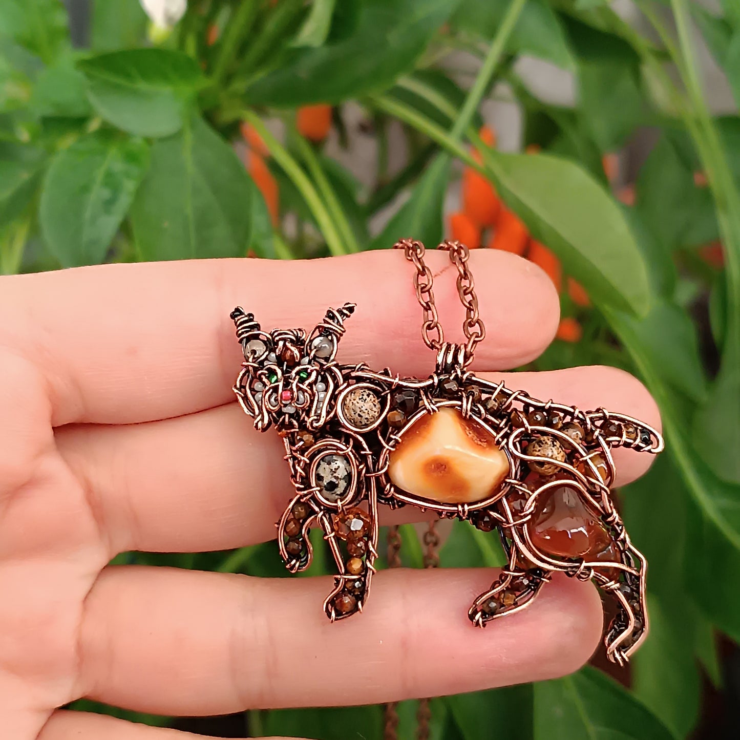 Lynx charm. Gorgeous and absolutely unique!