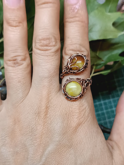 Adjustable ring 💛🧡