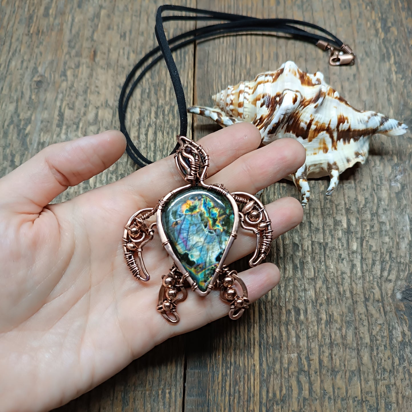 Sea turtle necklace