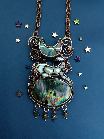 Celestial Unicorn necklace