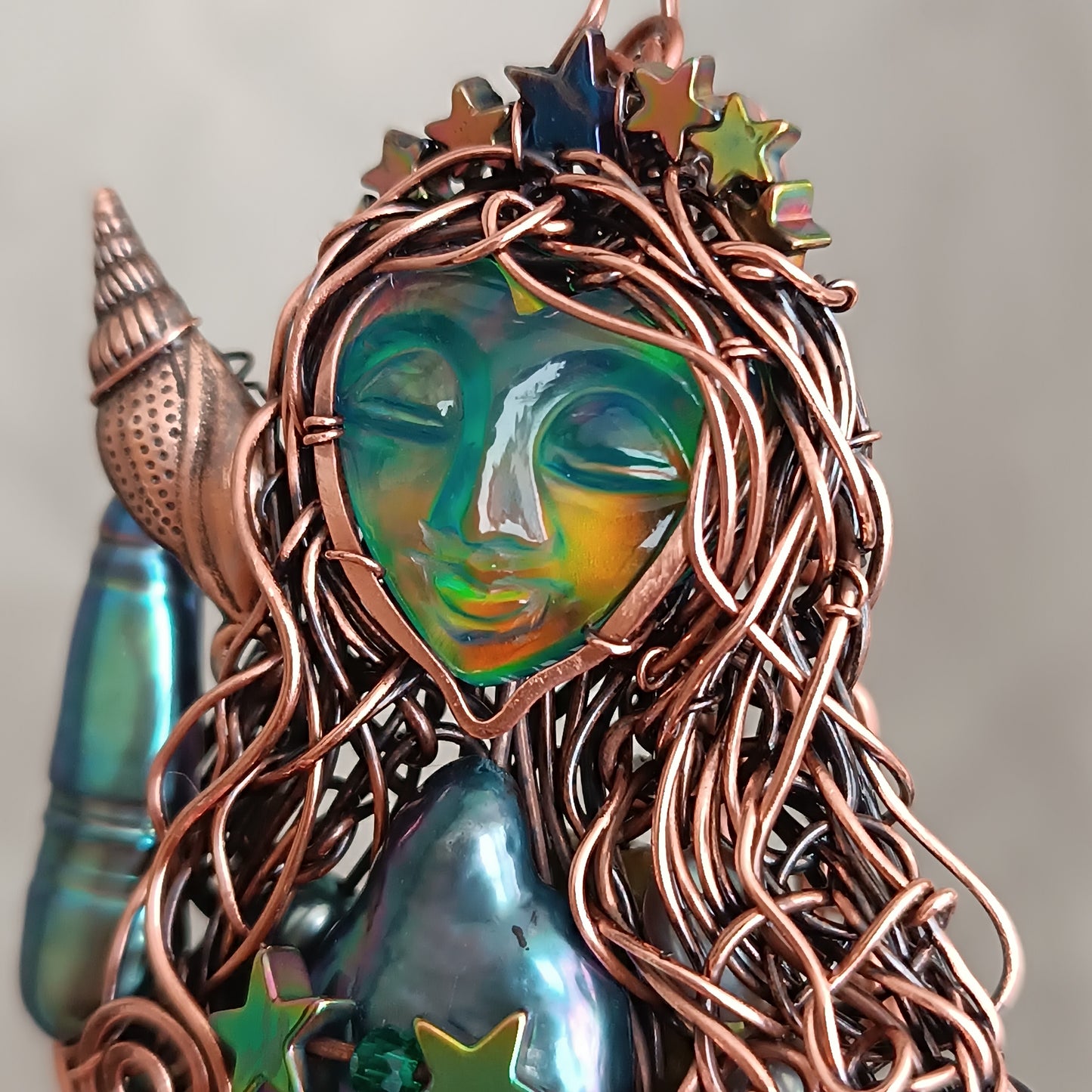 Blue Ocean Empress necklace