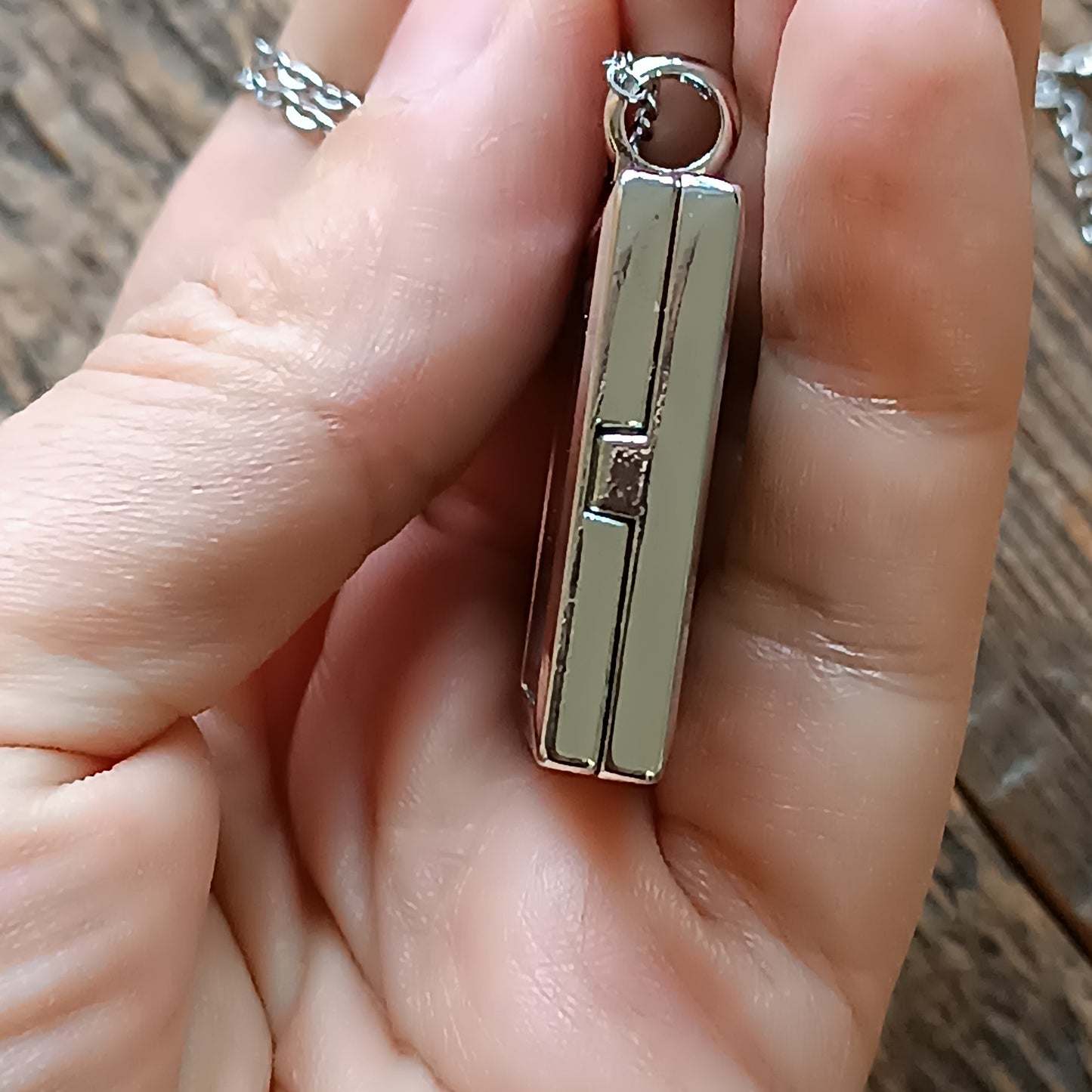 Kitty and Koi miniature pendant