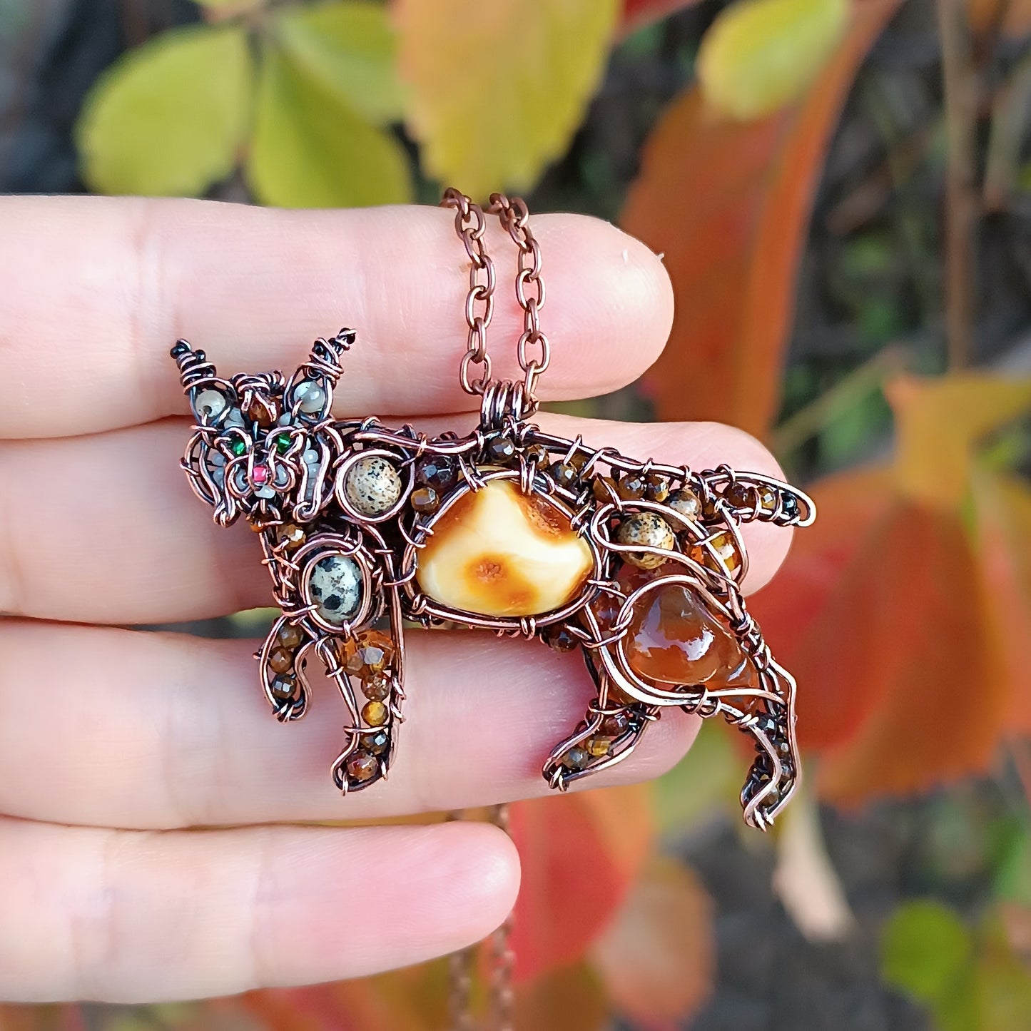 Lynx charm. Gorgeous and absolutely unique!