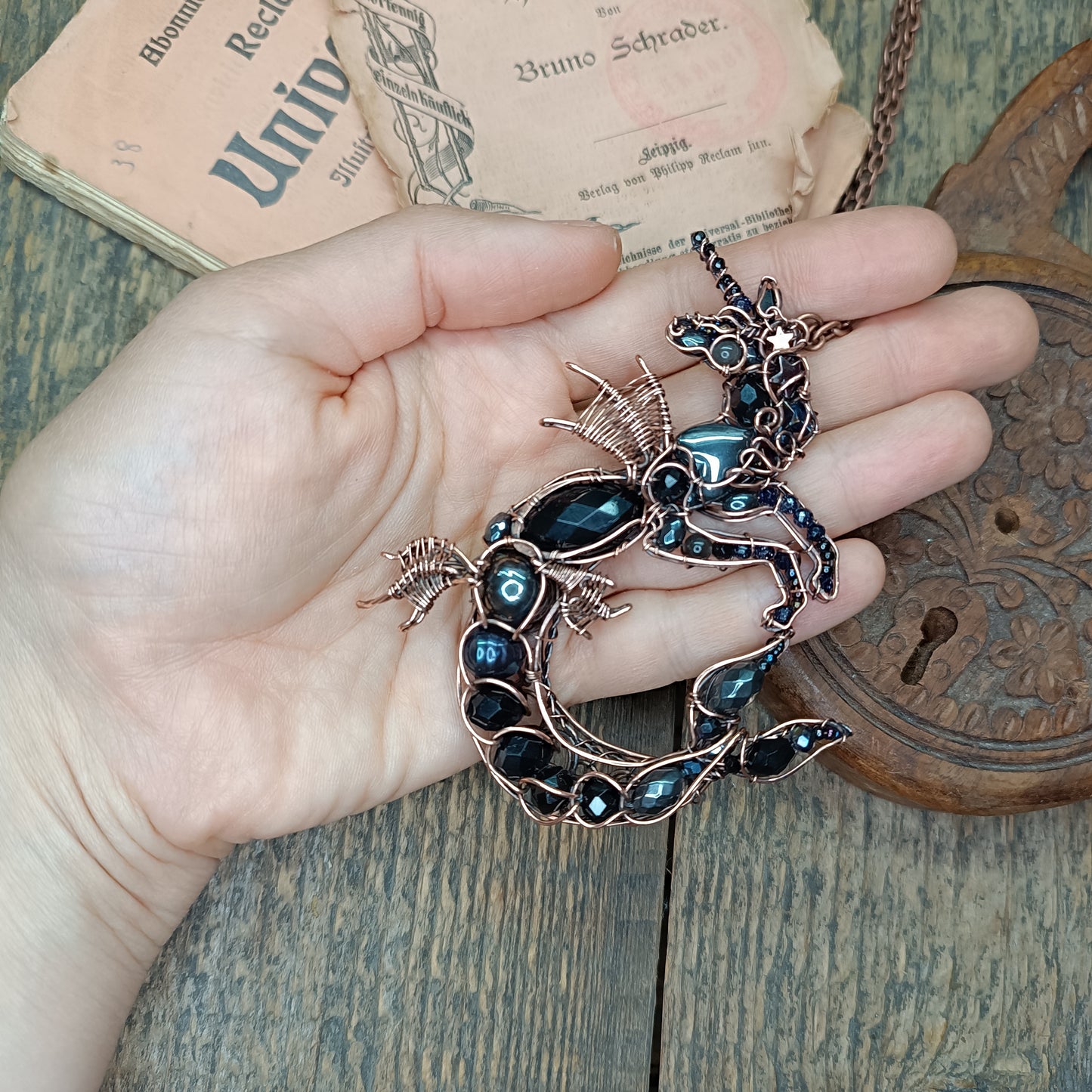 Mermicorn necklace🧜🦄