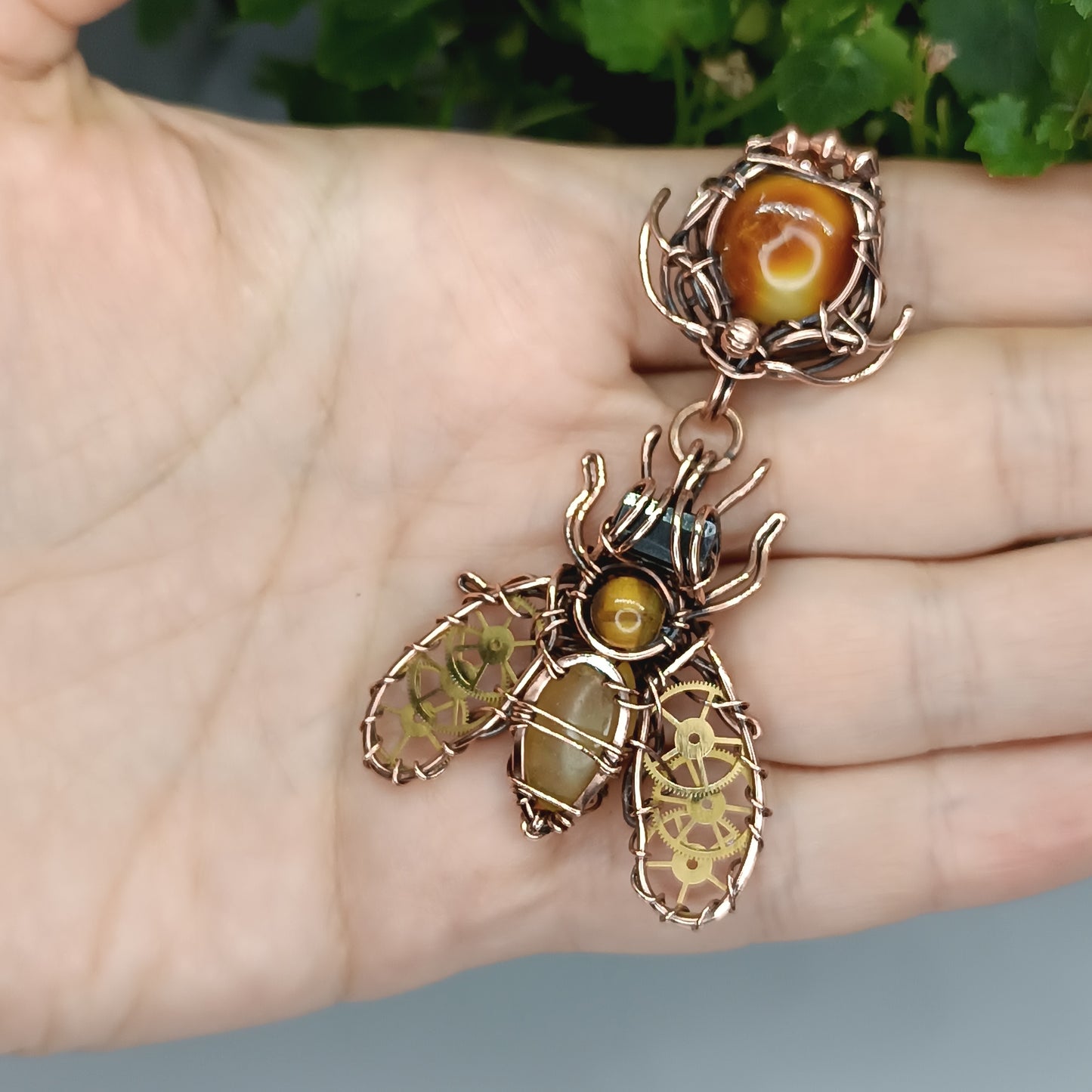 For Maria. Bee pin.