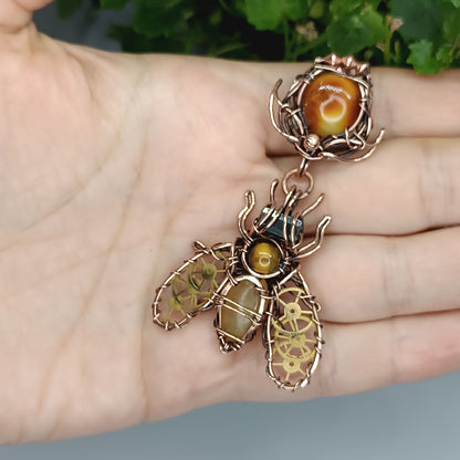 For Maria. Bee pin.