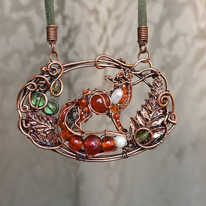 Fox necklace