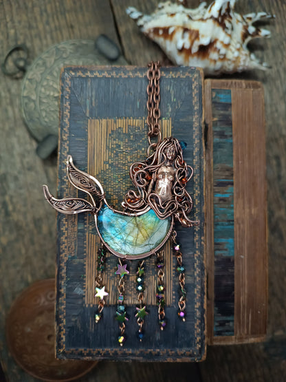 Stars Keeper mermaid necklace 🧜🌠