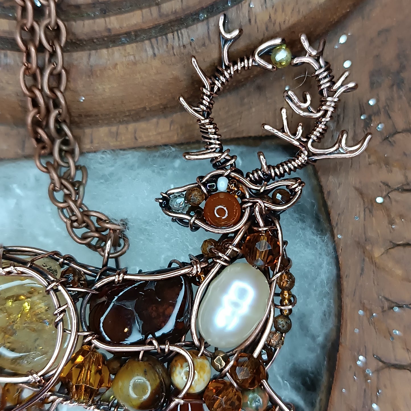 Stag pendant
