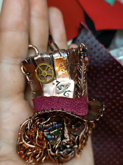 Hatter necklace.