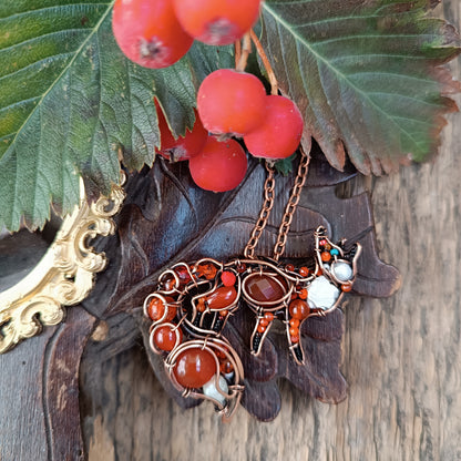 Swoopy tail foxy charm