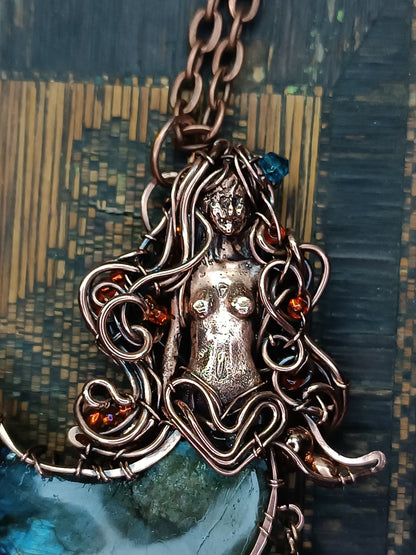 Stars Keeper mermaid necklace 🧜🌠