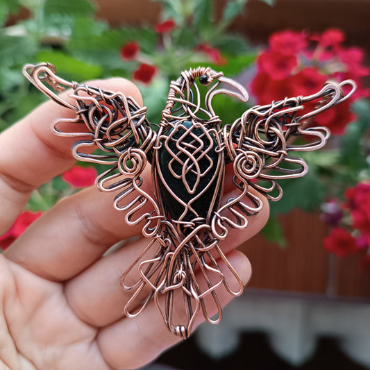 Viking bird pendant