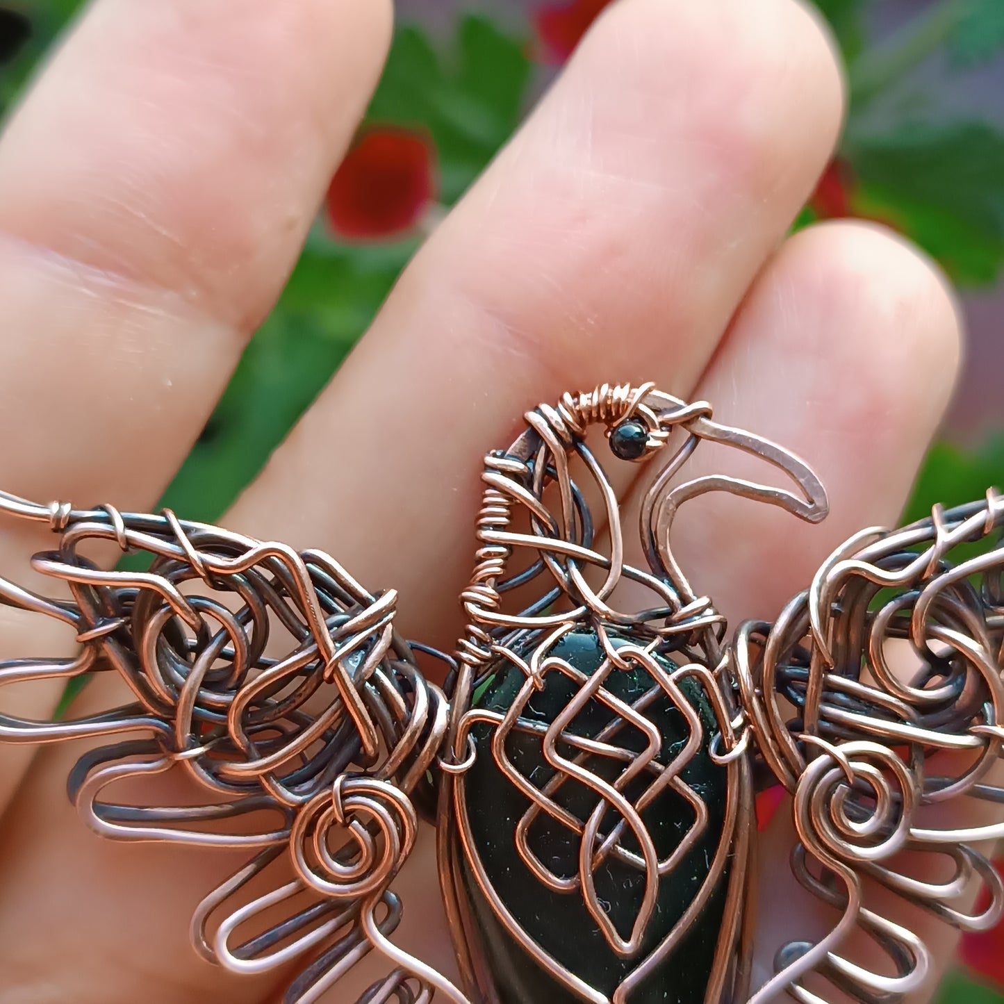 Viking bird pendant