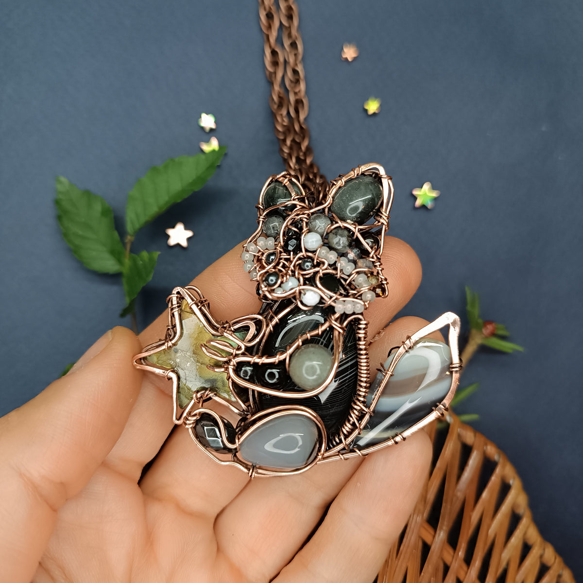 Raccoon and the star.