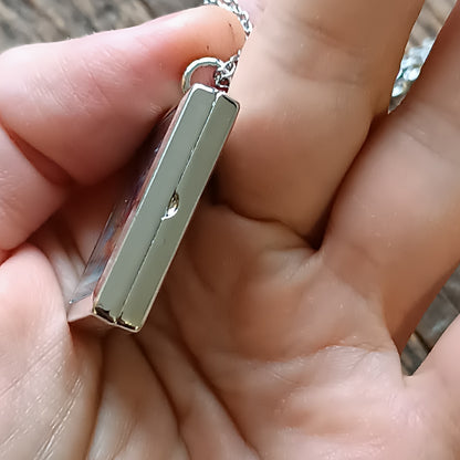 Kitty and Koi miniature pendant