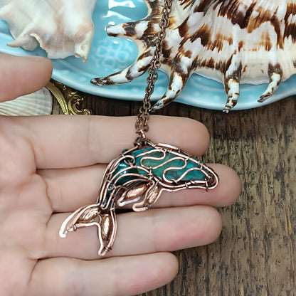 Blue whale pendant 🐋