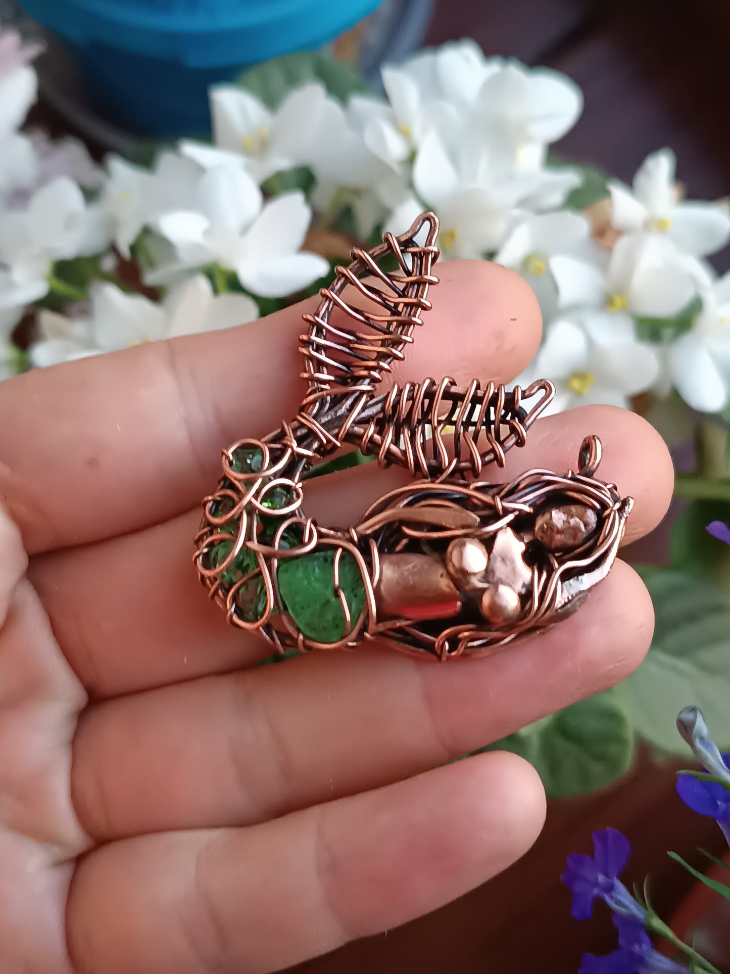 Green tail mermaid for Glen.