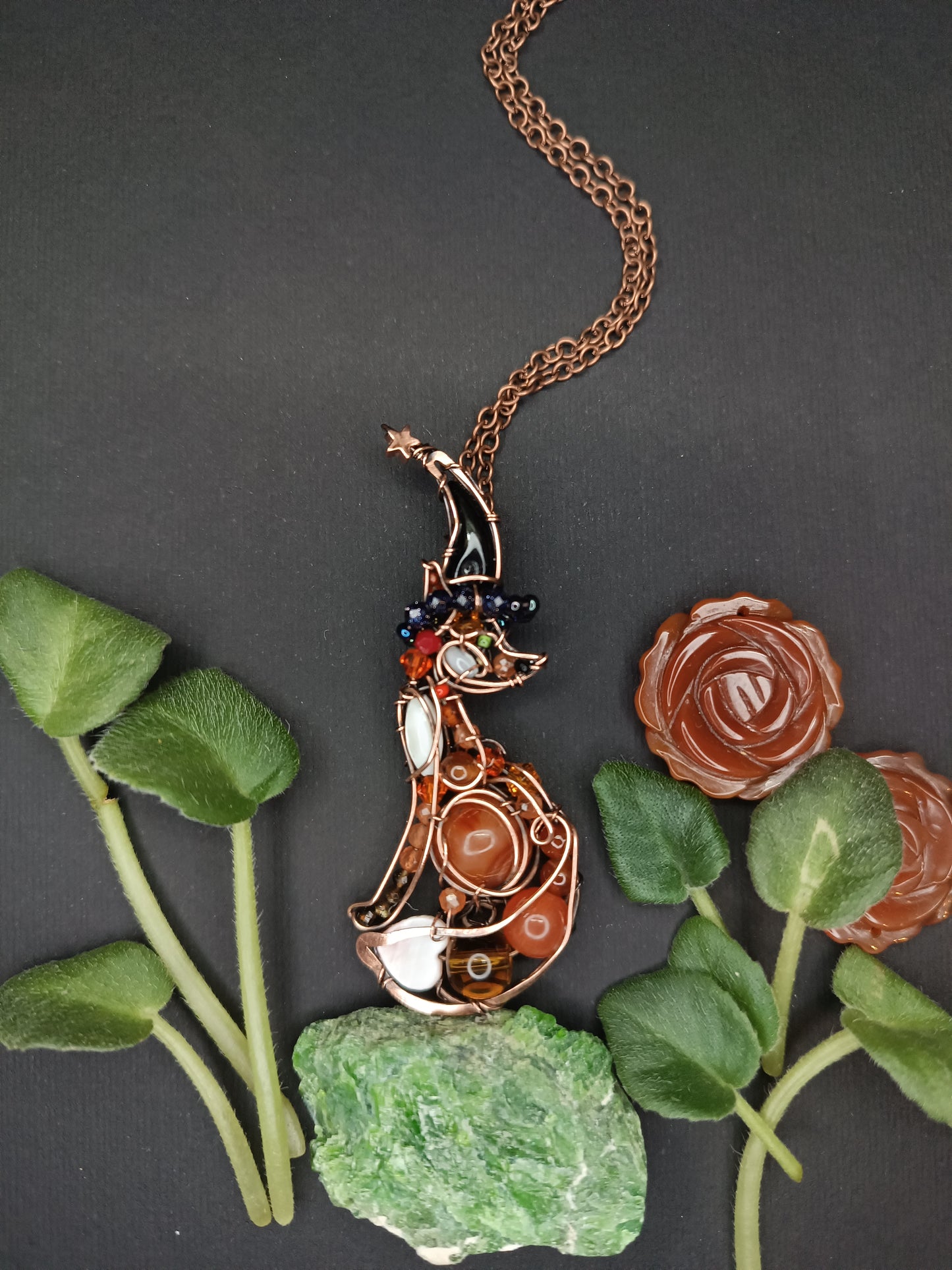 Foxy wizard charm