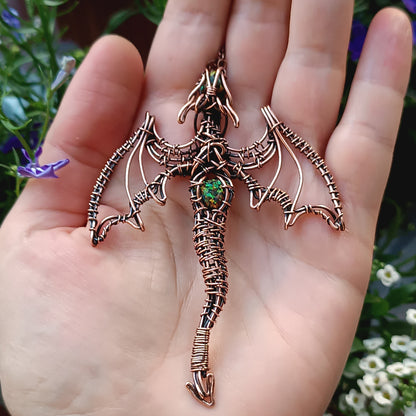 For Diane. Opal dragon