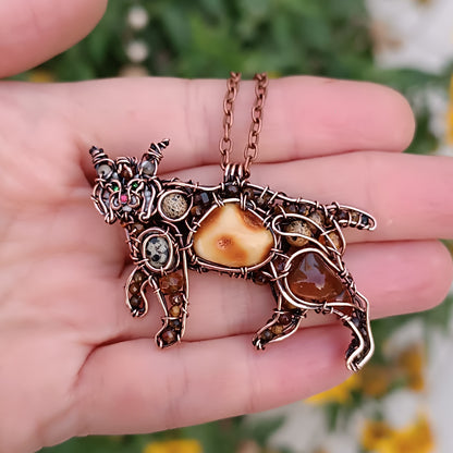 Lynx charm. Gorgeous and absolutely unique!