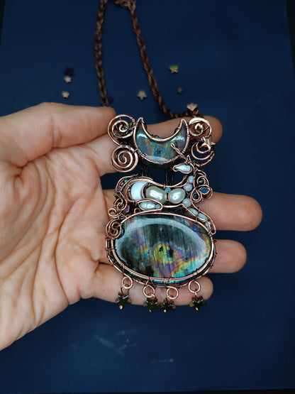 Celestial Unicorn necklace