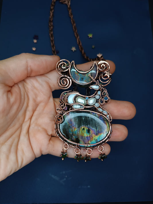 Celestial Unicorn necklace