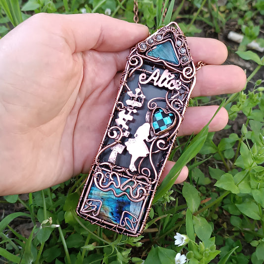 Alice necklace.