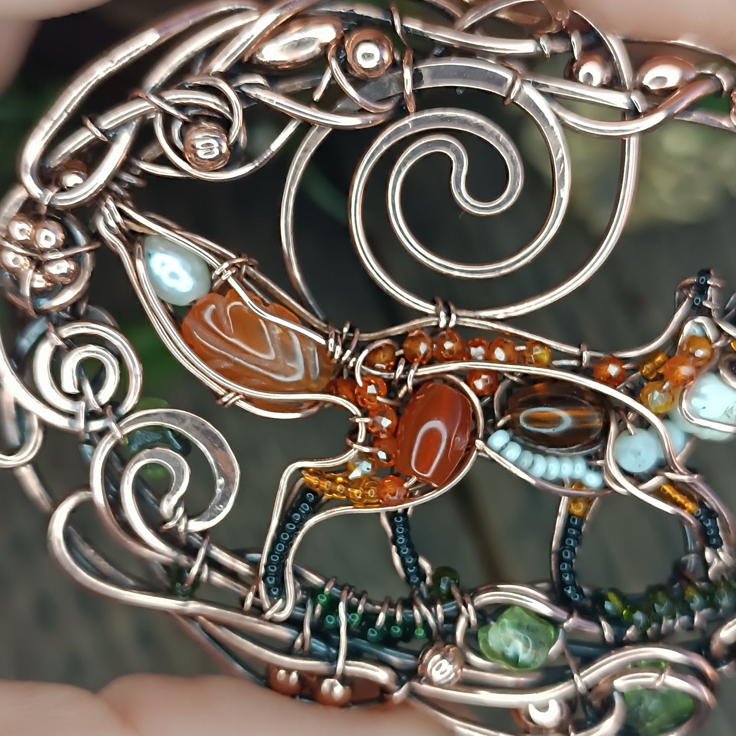 Forest fairytale necklace