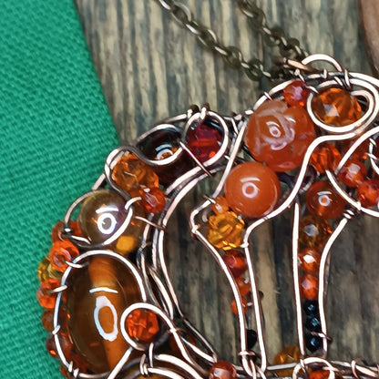 Foxy necklace.