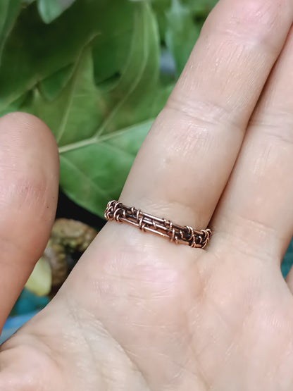 Two abradorites adjustable ring