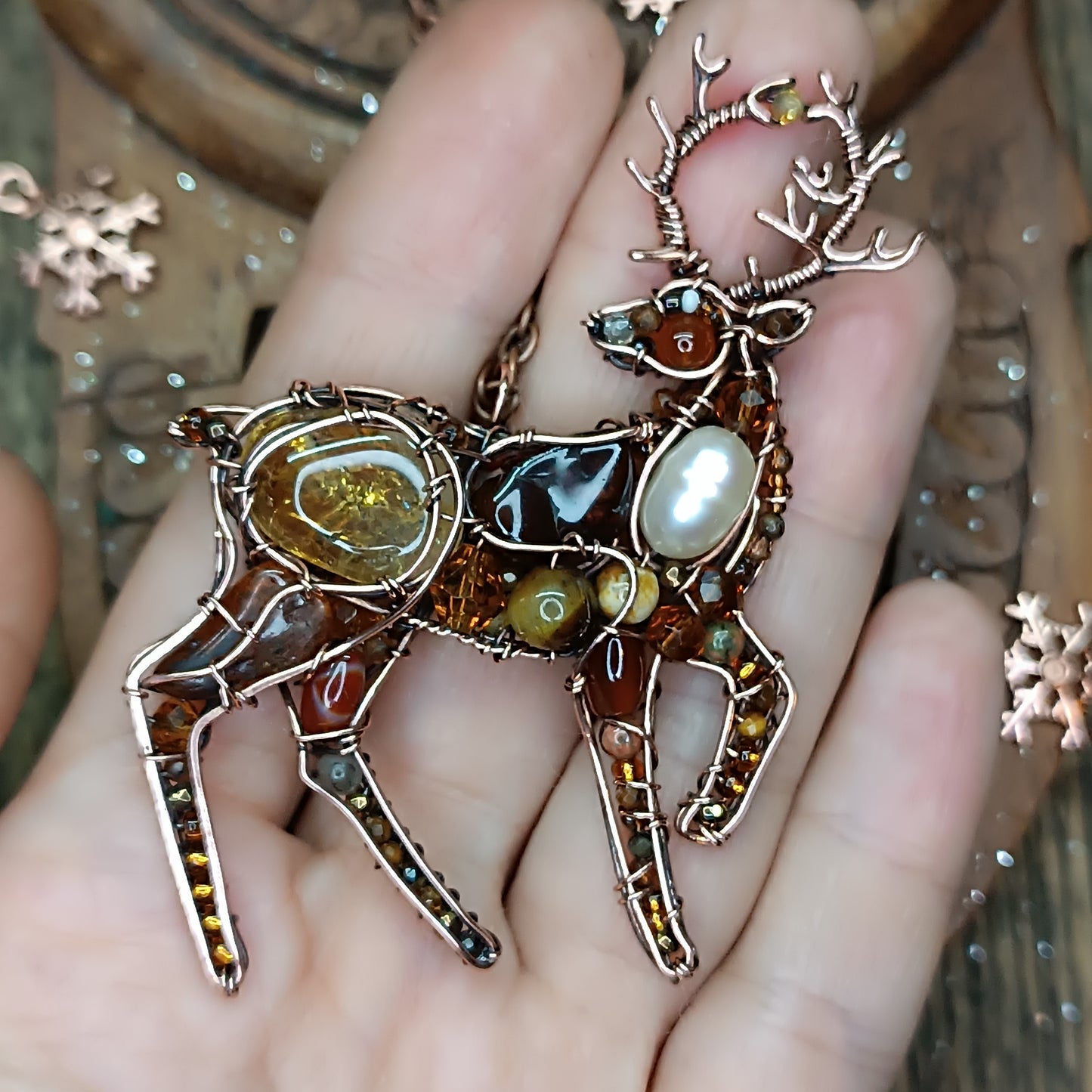Stag pendant