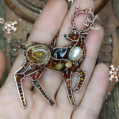 Stag pendant