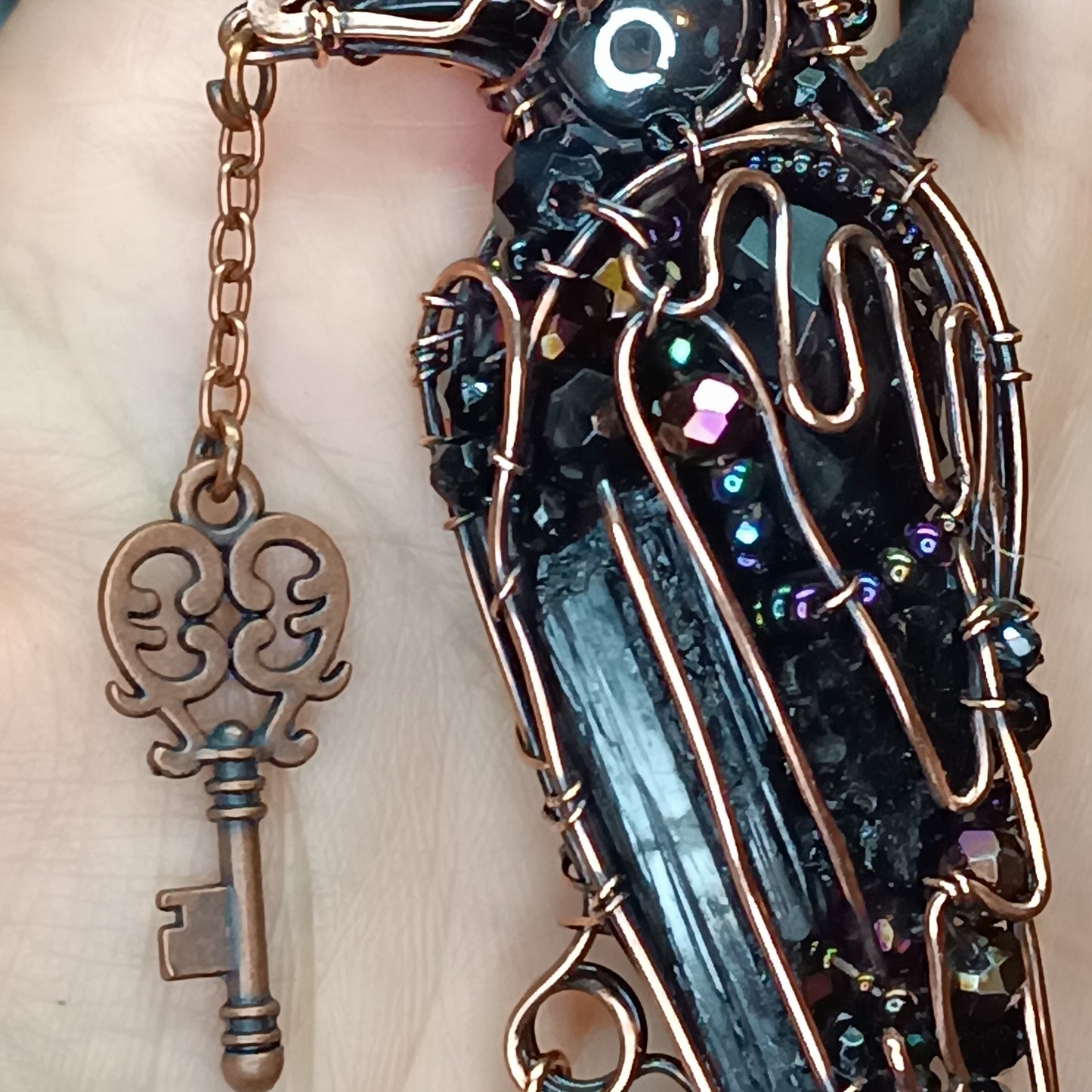 Raven neckace. Nevermore